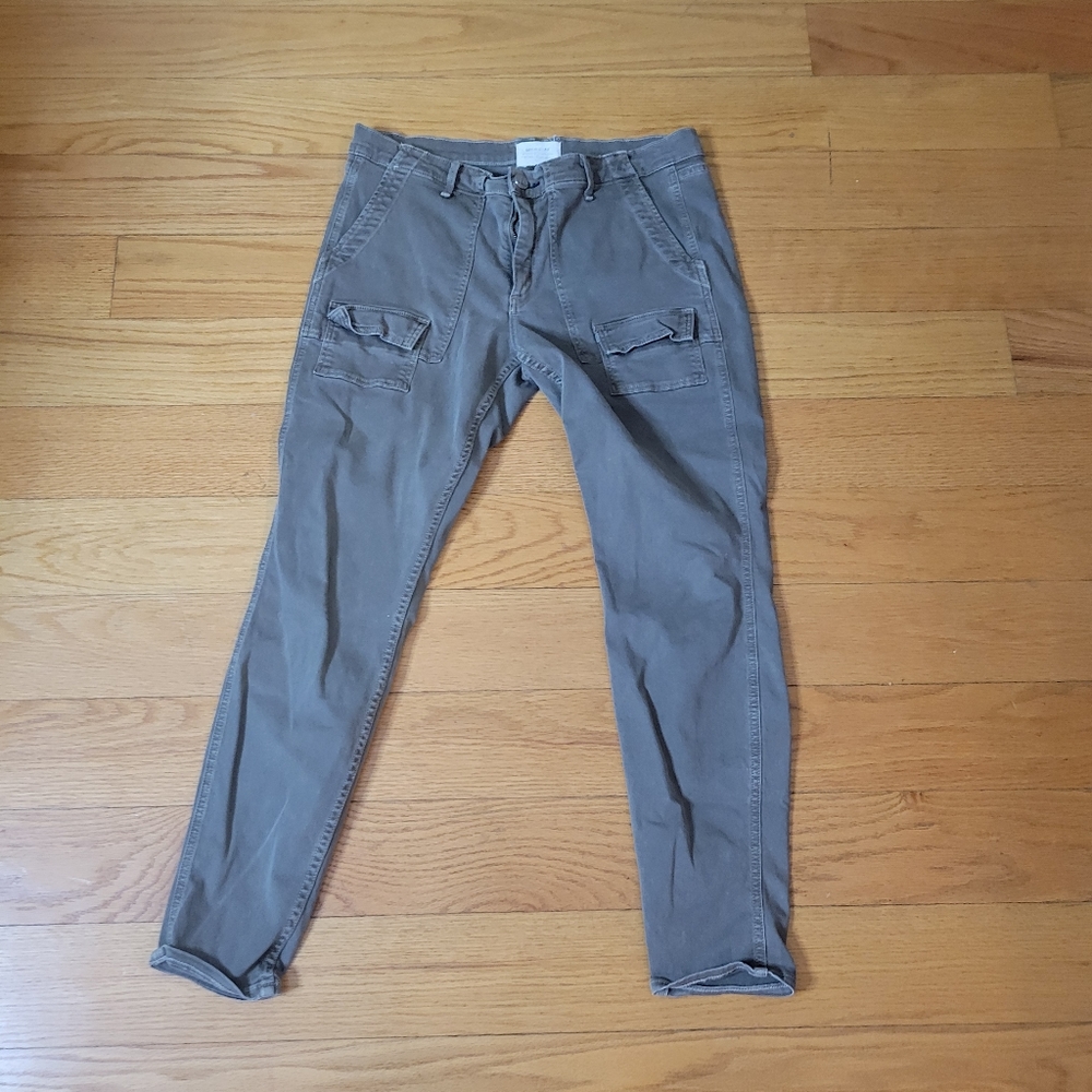 McGuire Denim Cargo Military Studio Jeans Size 32 Gray Green
